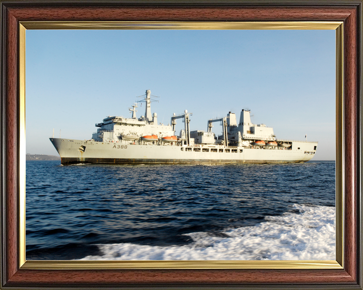 RFA Fort George A388 Fort Class Tanker February 2011 Underway