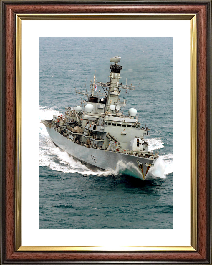 HMS Sutherland F81 Type 23 Frigate December 2016