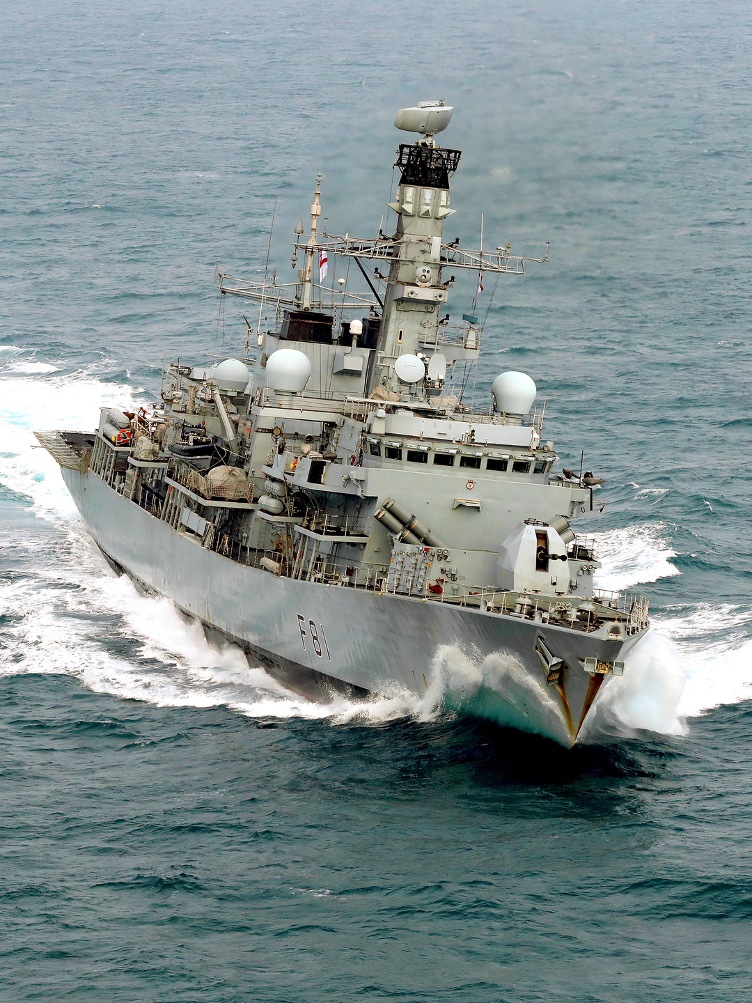 HMS Sutherland F81 Type 23 Frigate December 2016 Photo Print - Posters, Prints, & Visual Artwork - by Hampshire Prints (image 1 of 9)
