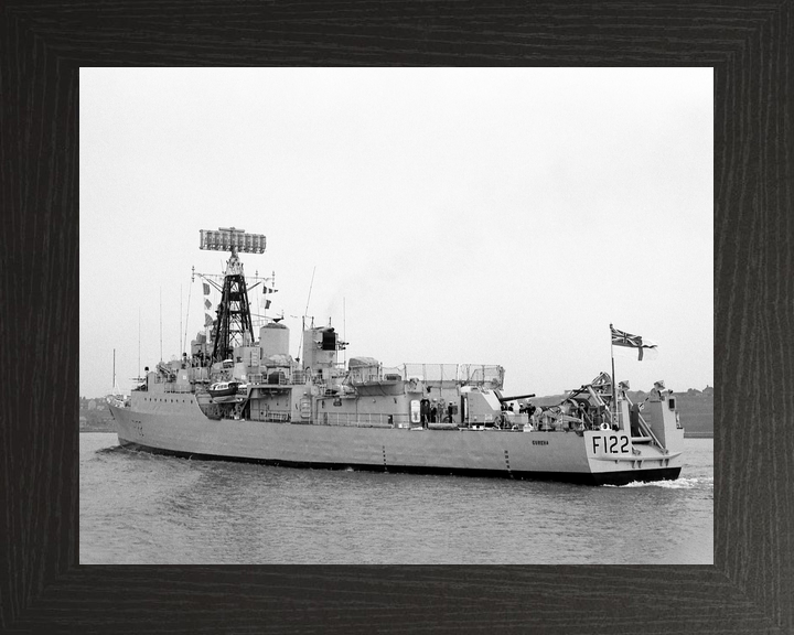 HMS Gurkha (F122) Royal Navy Tribal Class Frigate Entering Harbour Photo Print Wall Art Decor - Posters, Prints, & Visual Artwork - by Hampshire Prints (image 3 of 9)