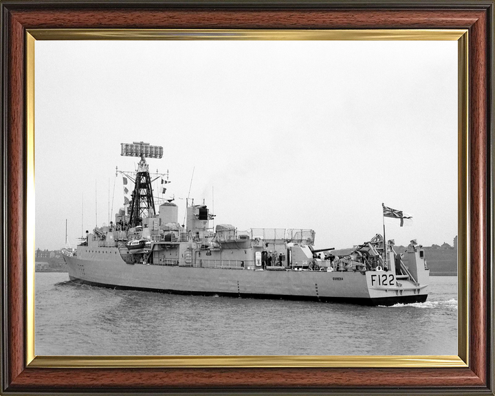 HMS Gurkha (F122) Royal Navy Tribal Class Frigate Entering Harbour Photo Print Wall Art Decor - Posters, Prints, & Visual Artwork - by Hampshire Prints (image 9 of 9)