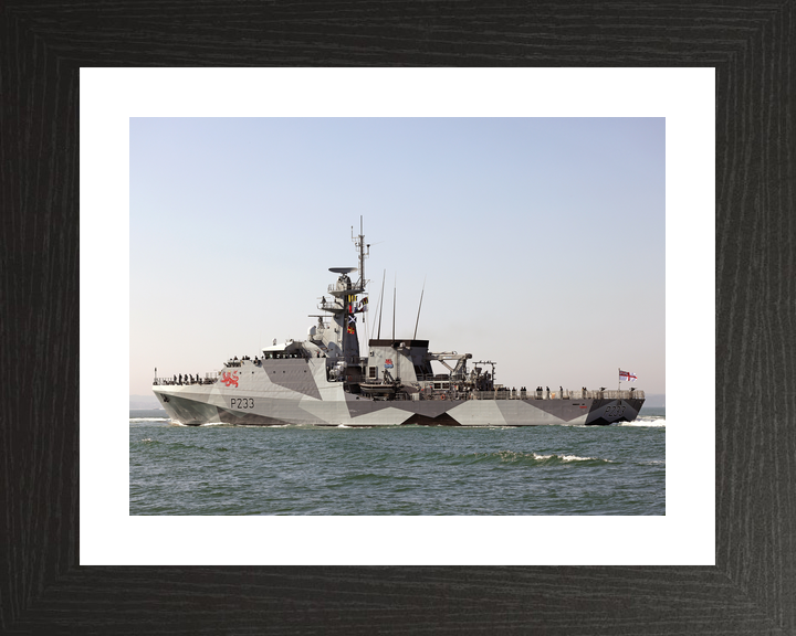 HMS Tamar P233 River Class Patrol Vessel September 2021 Photo Print - Posters, Prints, & Visual Artwork - by Hampshire Prints (image 2 of 9)