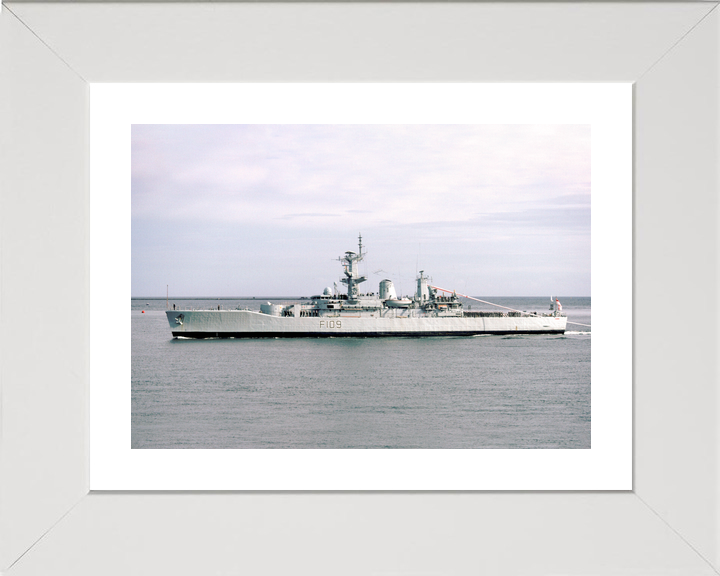 HMS Leander F109 Leander Class Frigate 1986 Photo Print - Posters, Prints, & Visual Artwork - by Hampshire Prints (image 4 of 9)