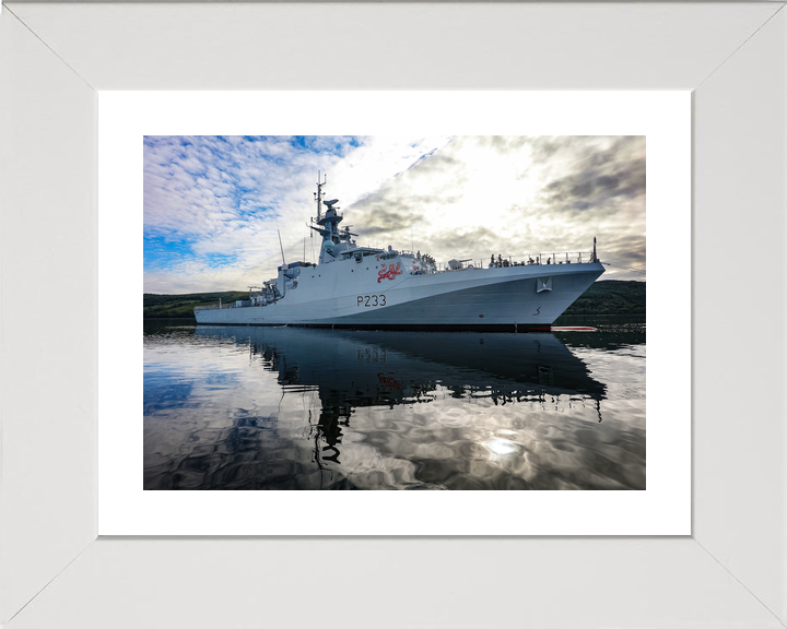HMS Tamar P233 River Class Patrol Vessel June 2020 Photo Print - Posters, Prints, & Visual Artwork - by Hampshire Prints (image 4 of 9)