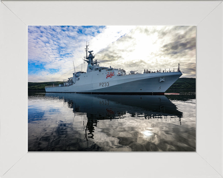 HMS Tamar P233 River Class Patrol Vessel June 2020 Photo Print - Posters, Prints, & Visual Artwork - by Hampshire Prints (image 5 of 9)
