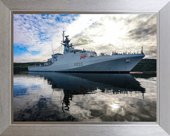 HMS Tamar P233 River Class Patrol Vessel June 2020 Photo Print - Posters, Prints, & Visual Artwork - by Hampshire Prints (image 7 of 9)