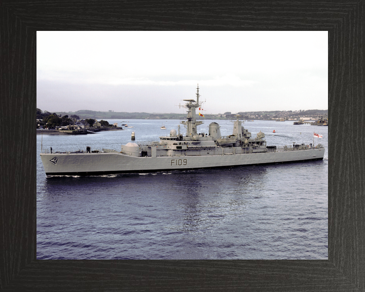 HMS Leander F109 Leander Class Frigate 1985 Photo Print - Posters, Prints, & Visual Artwork - by Hampshire Prints (image 3 of 9)