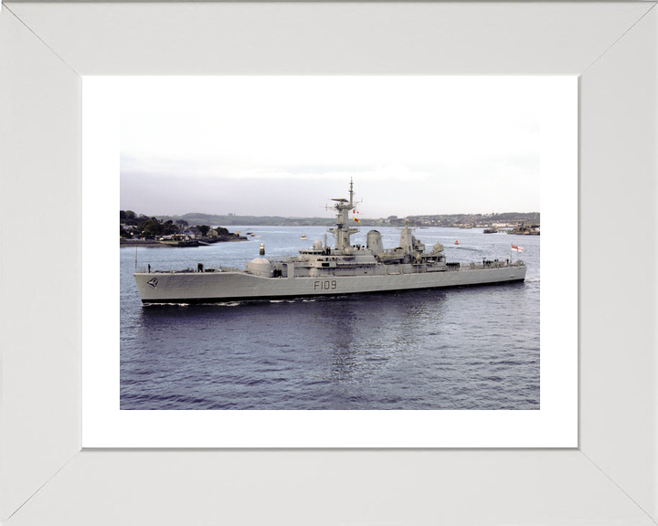 HMS Leander F109 Leander Class Frigate 1985 Photo Print - Posters, Prints, & Visual Artwork - by Hampshire Prints (image 4 of 9)