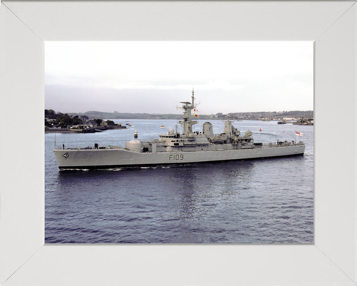 HMS Leander F109 Leander Class Frigate 1985 Photo Print - Posters, Prints, & Visual Artwork - by Hampshire Prints (image 5 of 9)
