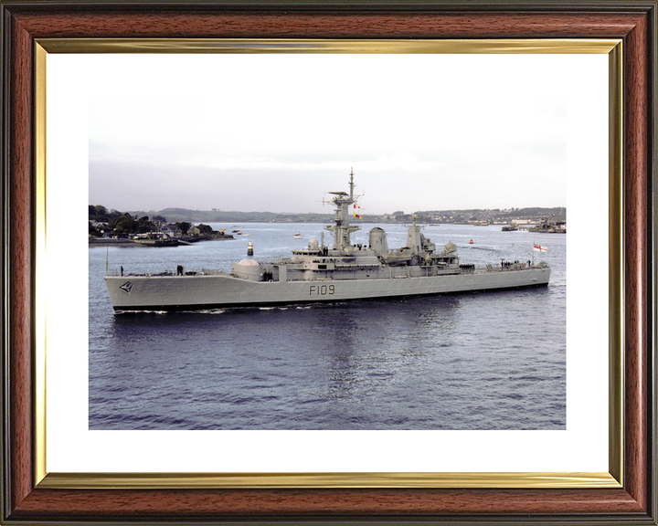 HMS Leander F109 Leander Class Frigate 1985 Photo Print - Posters, Prints, & Visual Artwork - by Hampshire Prints (image 8 of 9)