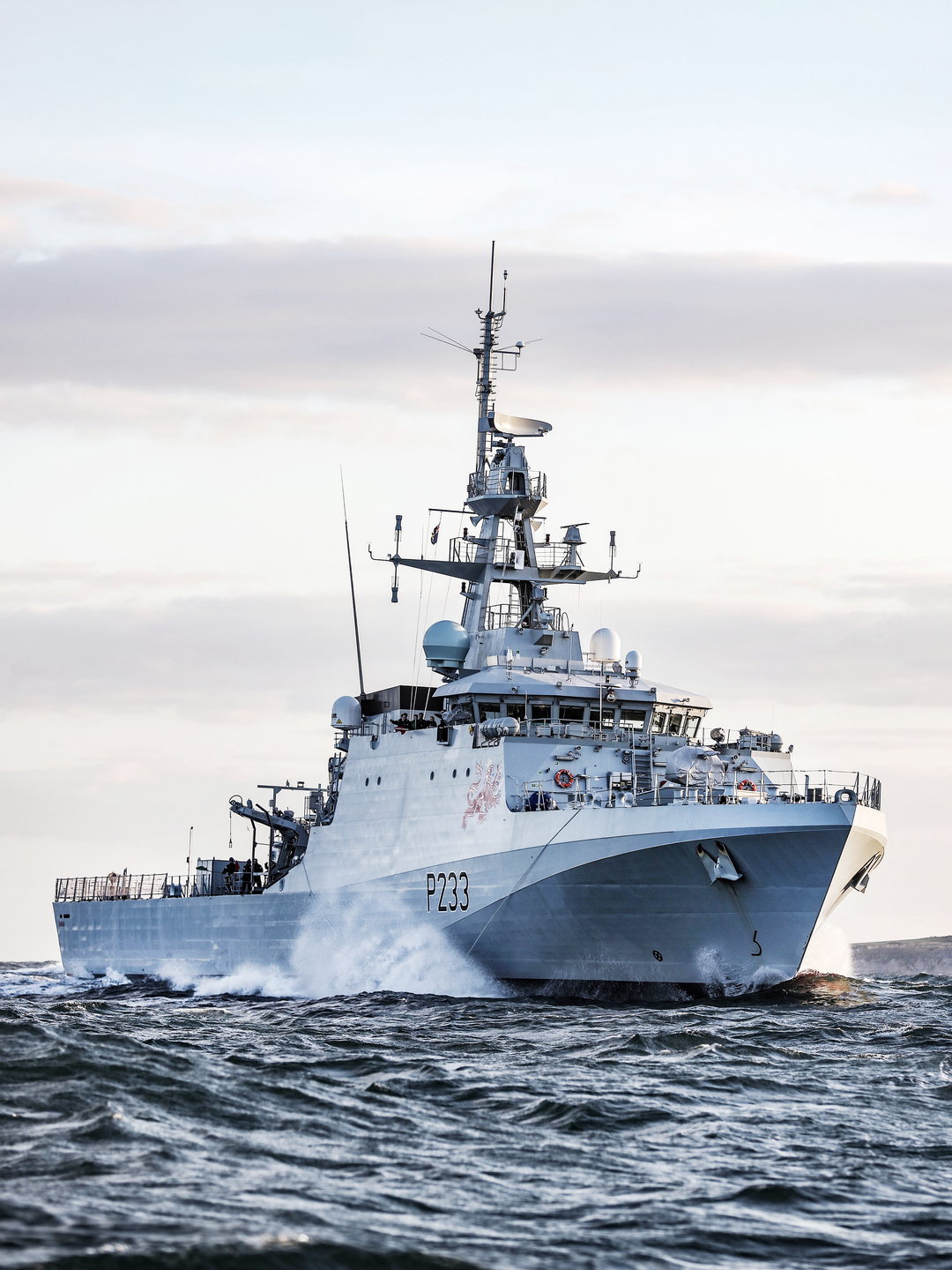 HMS Tamar P233 River Class Patrol Vessel May 2020 Low Starboard View Photo Print - Posters, Prints, & Visual Artwork - by Hampshire Prints (image 1 of 9)