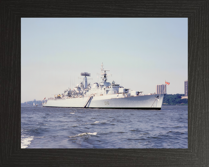 HMS London D16 County Class Destroyer 1976 Photo Print - Posters, Prints, & Visual Artwork - by Hampshire Prints (image 3 of 9)
