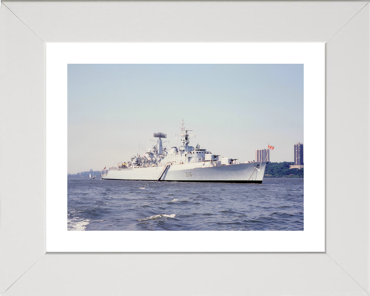 HMS London D16 County Class Destroyer 1976 Photo Print - Posters, Prints, & Visual Artwork - by Hampshire Prints (image 4 of 9)