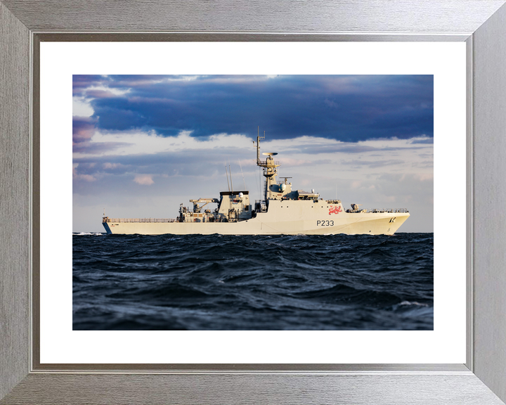HMS Tamar P233 River Class Patrol Vessel May 2020 Low Starboard Beam View Photo Print - Posters, Prints, & Visual Artwork - by Hampshire Prints (image 6 of 9)