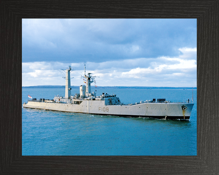 HMS Londonderry F108 Rothesay Class Frigate 1983 Photo Print - Posters, Prints, & Visual Artwork - by Hampshire Prints (image 3 of 9)