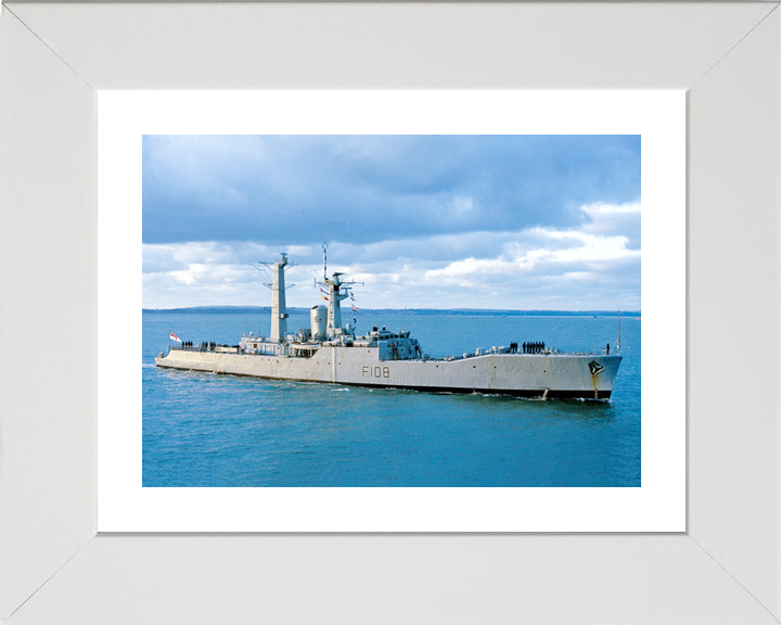 HMS Londonderry F108 Rothesay Class Frigate 1983 Photo Print - Posters, Prints, & Visual Artwork - by Hampshire Prints (image 4 of 9)
