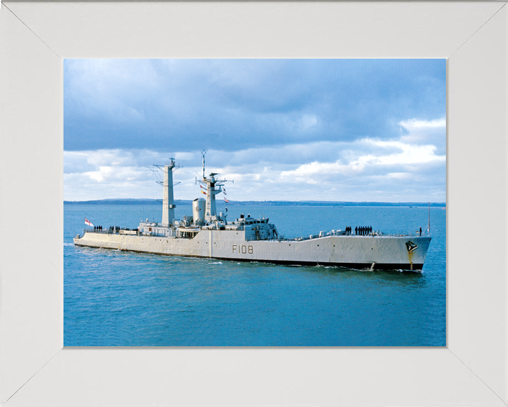 HMS Londonderry F108 Rothesay Class Frigate 1983 Photo Print - Posters, Prints, & Visual Artwork - by Hampshire Prints (image 5 of 9)