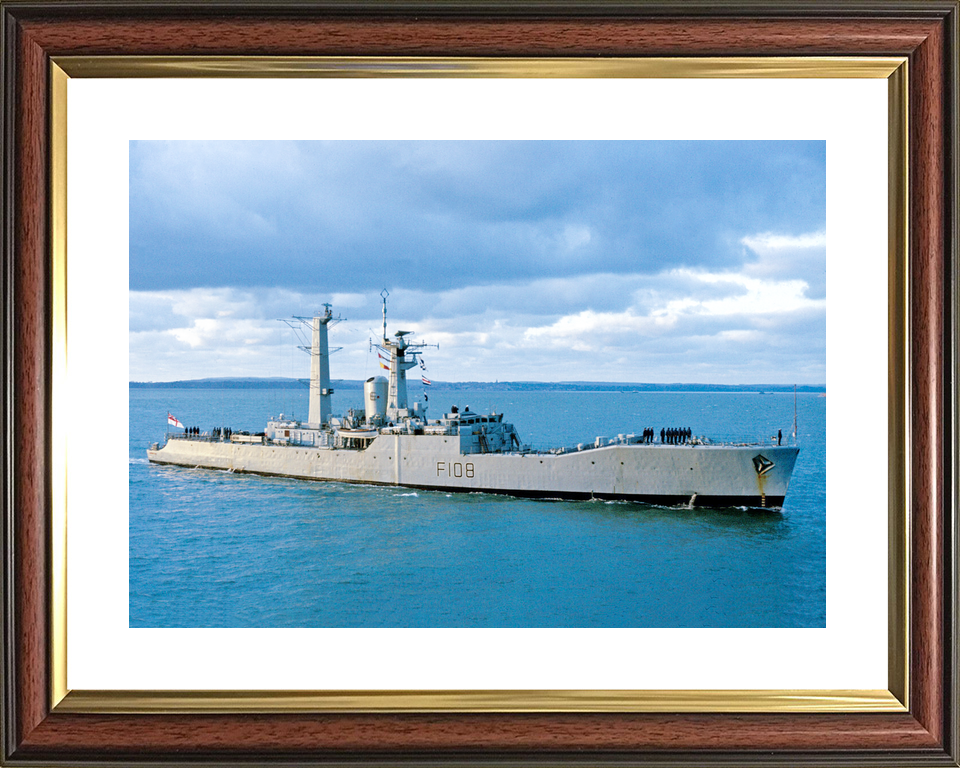 HMS Londonderry F108 Rothesay Class Frigate 1983 Photo Print - Posters, Prints, & Visual Artwork - by Hampshire Prints (image 8 of 9)