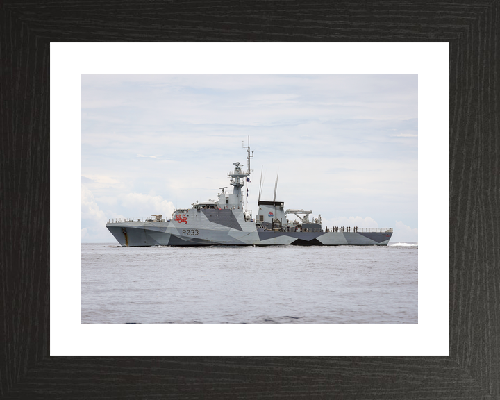 HMS Tamar P233 River Class Patrol Vessel July 2022 Photo Print - Posters, Prints, & Visual Artwork - by Hampshire Prints (image 2 of 9)