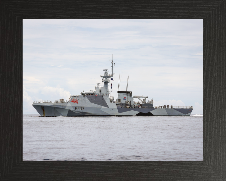 HMS Tamar P233 River Class Patrol Vessel July 2022 Photo Print - Posters, Prints, & Visual Artwork - by Hampshire Prints (image 3 of 9)