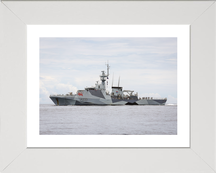 HMS Tamar P233 River Class Patrol Vessel July 2022 Photo Print - Posters, Prints, & Visual Artwork - by Hampshire Prints (image 4 of 9)