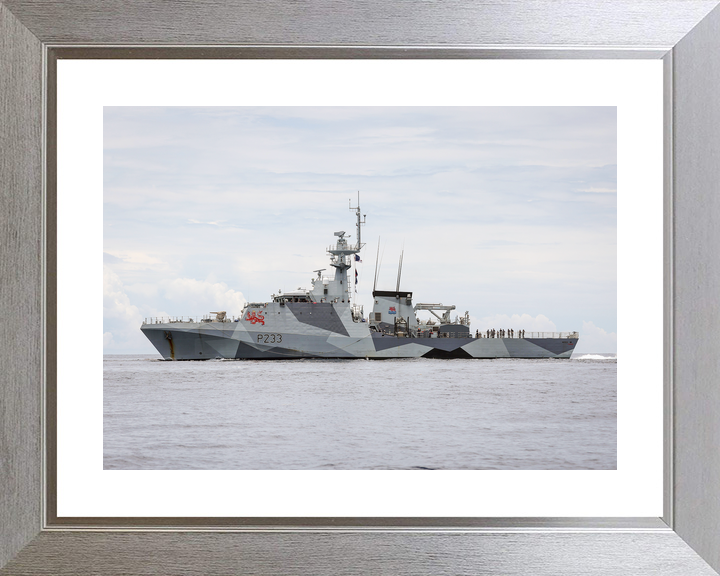HMS Tamar P233 River Class Patrol Vessel July 2022 Photo Print - Posters, Prints, & Visual Artwork - by Hampshire Prints (image 6 of 9)