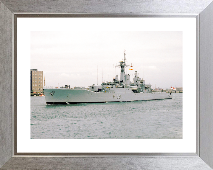 HMS Lowestoft F103 Rothesay Class Frigate June 1984 Photo Print - Posters, Prints, & Visual Artwork - by Hampshire Prints (image 6 of 9)
