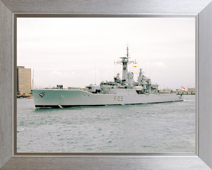 HMS Lowestoft F103 Rothesay Class Frigate June 1984 Photo Print - Posters, Prints, & Visual Artwork - by Hampshire Prints (image 7 of 9)