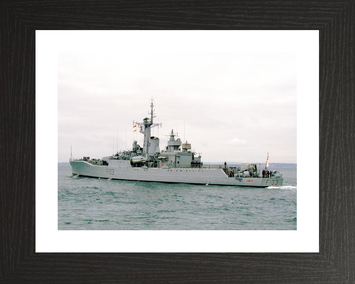 HMS Lowestoft F103 Rothesay Class Frigate 1984 Photo Print - Posters, Prints, & Visual Artwork - by Hampshire Prints (image 2 of 9)