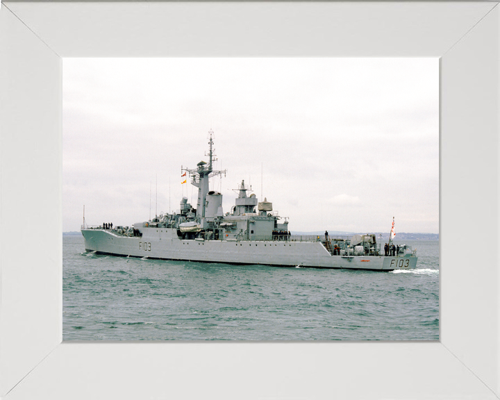 HMS Lowestoft F103 Rothesay Class Frigate 1984 Photo Print - Posters, Prints, & Visual Artwork - by Hampshire Prints (image 5 of 9)