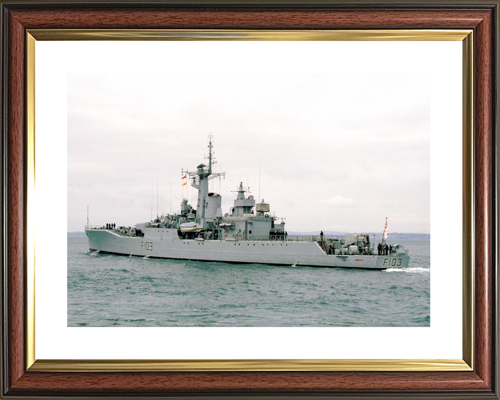 HMS Lowestoft F103 Rothesay Class Frigate 1984 Photo Print - Posters, Prints, & Visual Artwork - by Hampshire Prints (image 8 of 9)