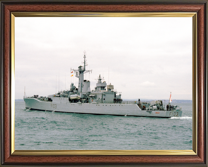 HMS Lowestoft F103 Rothesay Class Frigate 1984 Photo Print - Posters, Prints, & Visual Artwork - by Hampshire Prints (image 9 of 9)