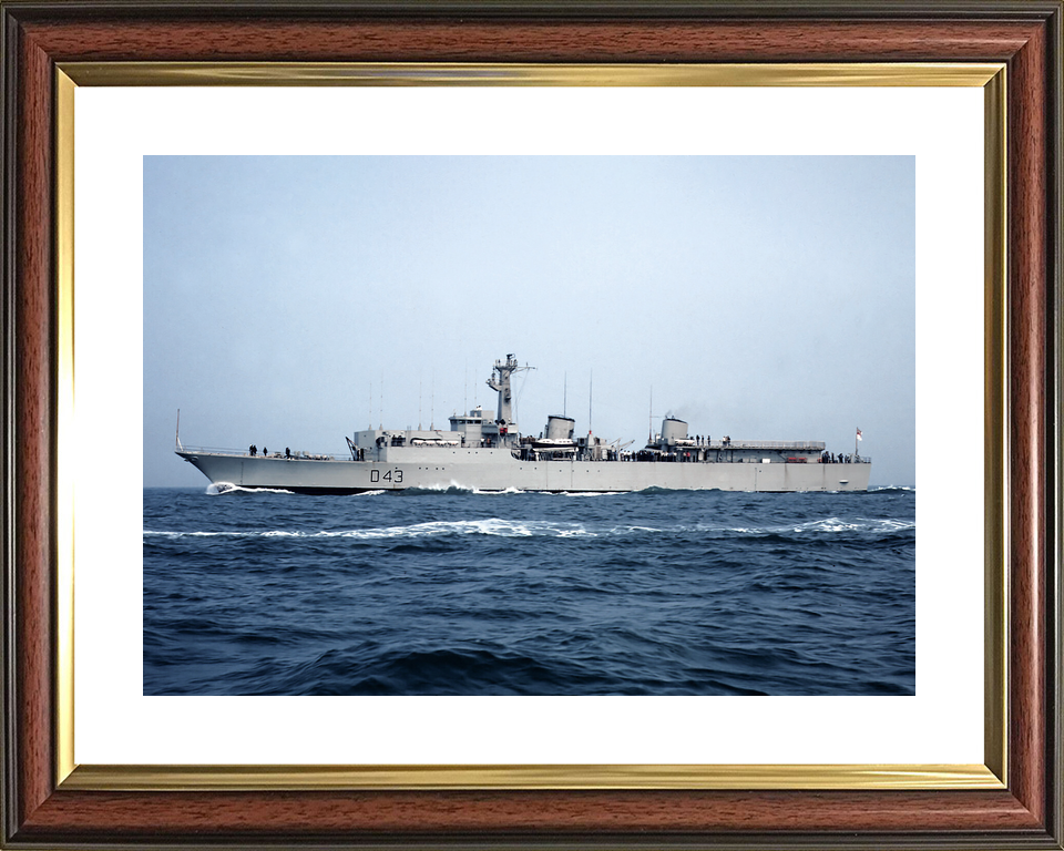 HMS Matapan D43 Battle Class Destroyer Port Beam View Photo Print - Posters, Prints, & Visual Artwork - by Hampshire Prints (image 8 of 9)