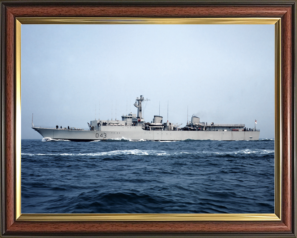 HMS Matapan D43 Battle Class Destroyer Port Beam View Photo Print - Posters, Prints, & Visual Artwork - by Hampshire Prints (image 9 of 9)