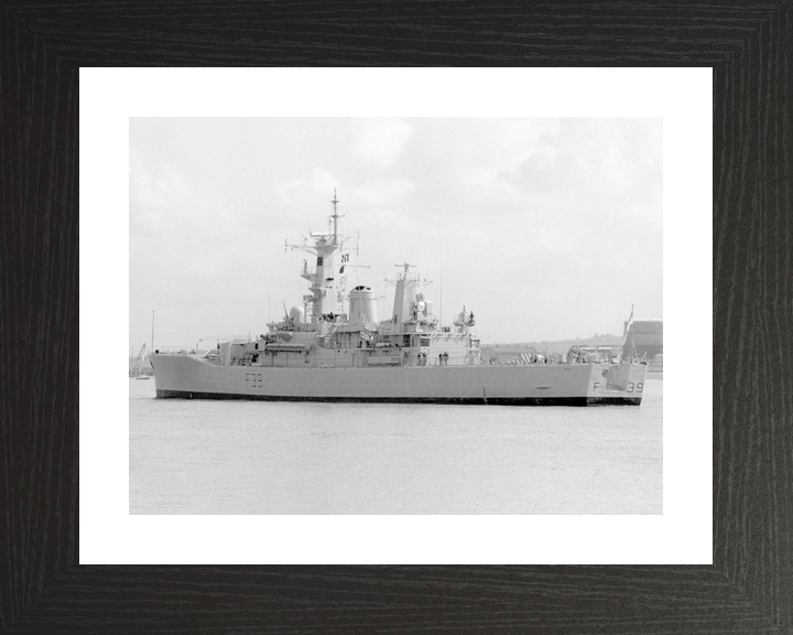HMS Naiad F39 Leander Class Frigate April 1987 Photo Print - Posters, Prints, & Visual Artwork - by Hampshire Prints (image 2 of 9)