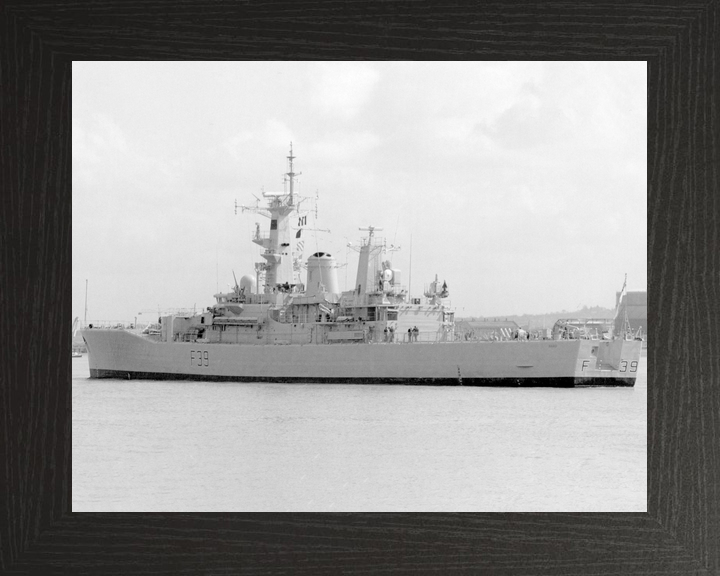 HMS Naiad F39 Leander Class Frigate April 1987 Photo Print - Posters, Prints, & Visual Artwork - by Hampshire Prints (image 3 of 9)