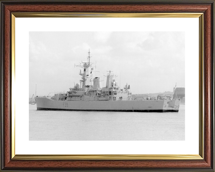 HMS Naiad F39 Leander Class Frigate April 1987 Photo Print - Posters, Prints, & Visual Artwork - by Hampshire Prints (image 8 of 9)