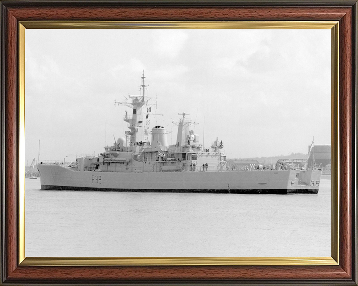 HMS Naiad F39 Leander Class Frigate April 1987 Photo Print - Posters, Prints, & Visual Artwork - by Hampshire Prints (image 9 of 9)