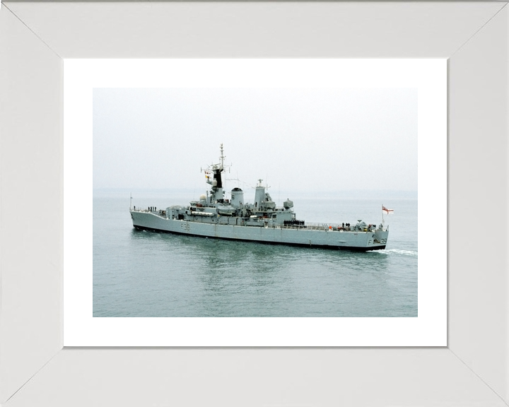 HMS Naiad F39 Leander Class Frigate October 1984 Photo Print - Posters, Prints, & Visual Artwork - by Hampshire Prints (image 4 of 9)