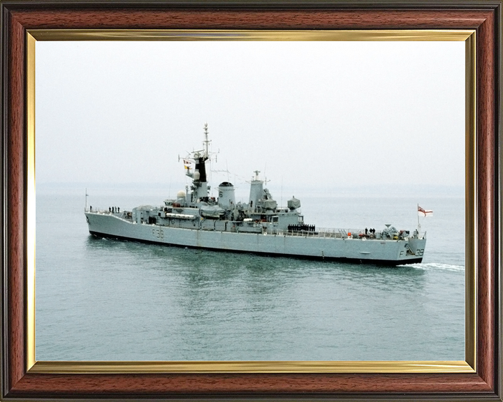 HMS Naiad F39 Leander Class Frigate October 1984 Photo Print - Posters, Prints, & Visual Artwork - by Hampshire Prints (image 9 of 9)