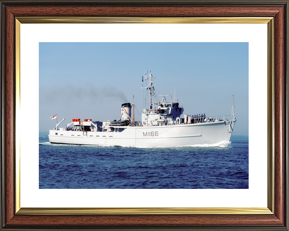 HMS Nurton M1166 Ton Class Minesweeper May 1990 Photo Print - Posters, Prints, & Visual Artwork - by Hampshire Prints (image 8 of 9)