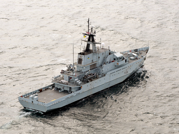 HMS Tyne P281 River Class Patrol Vessel September 2014