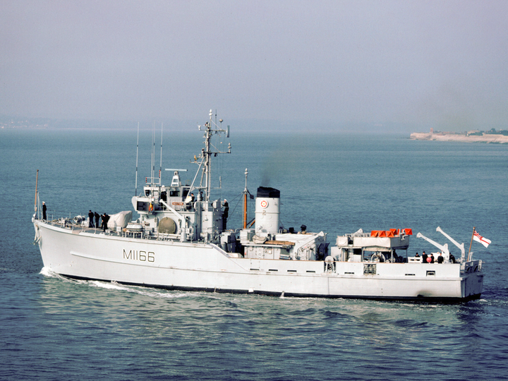 HMS Nurton M1166 Ton Class Minesweeper March 1987 Photo Print - Posters, Prints, & Visual Artwork - by Hampshire Prints (image 1 of 9)