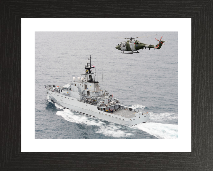 HMS Tyne P281 River Class Patrol Vessel June 2013 At Sea Port Side View Photo Print - Posters, Prints, & Visual Artwork - by Hampshire Prints (image 2 of 9)