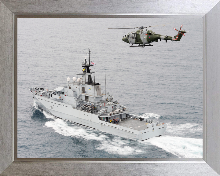 HMS Tyne P281 River Class Patrol Vessel June 2013 At Sea Port Side View Photo Print - Posters, Prints, & Visual Artwork - by Hampshire Prints (image 7 of 9)