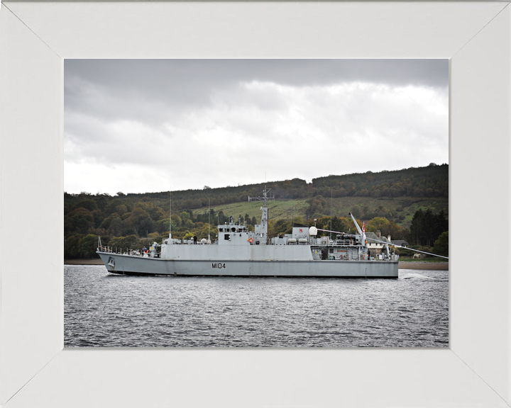 HMS Walney M104 Sandown Class Minehunter October 2010 Photo Print - Posters, Prints, & Visual Artwork - by Hampshire Prints (image 5 of 9)