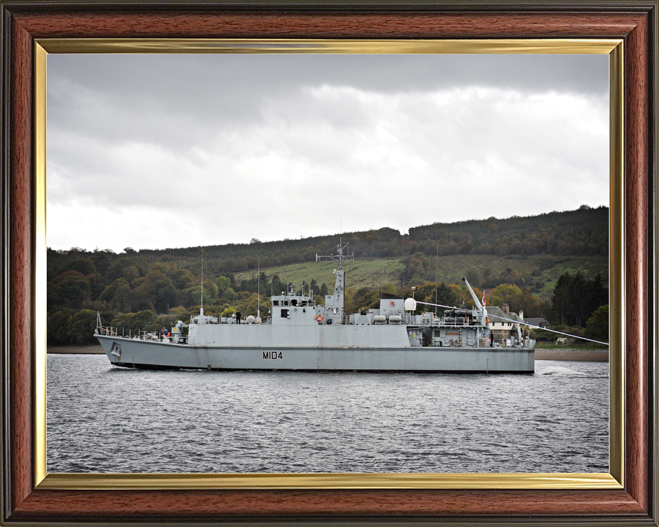 HMS Walney M104 Sandown Class Minehunter October 2010 Photo Print - Posters, Prints, & Visual Artwork - by Hampshire Prints (image 9 of 9)