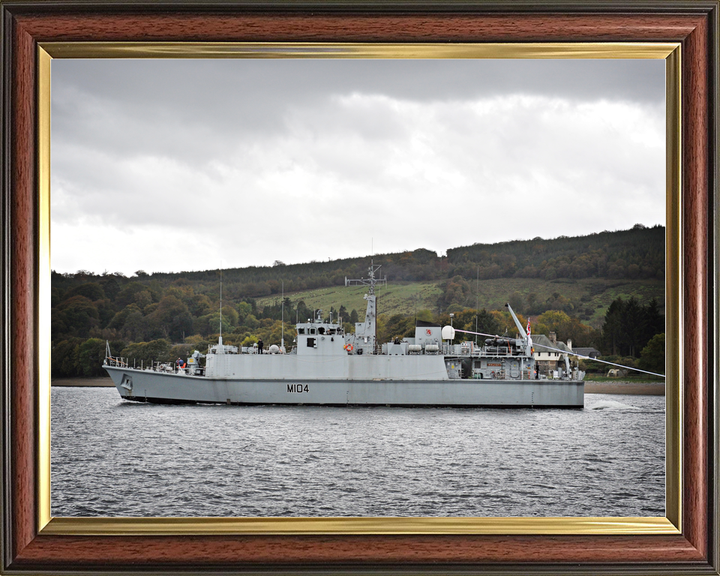 HMS Walney M104 Sandown Class Minehunter October 2010 Photo Print - Posters, Prints, & Visual Artwork - by Hampshire Prints (image 9 of 9)