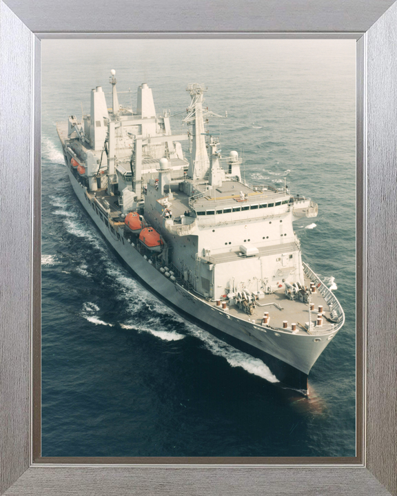 RFA Fort George A388 Fort Class Tanker From Above