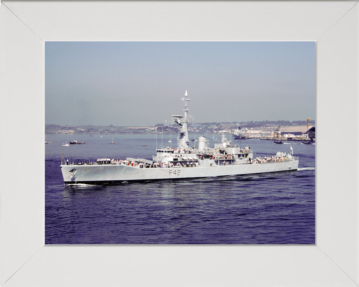 HMS Phoebe F42 Leander Class Frigate August 1980 Photo Print - Posters, Prints, & Visual Artwork - by Hampshire Prints (image 5 of 9)
